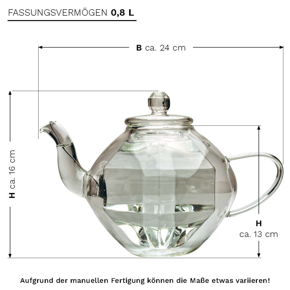 Creano verres à double paroi 250ml Flowery White - verre thermos avec décor  - DG-H FLOWERY verres à double paroi